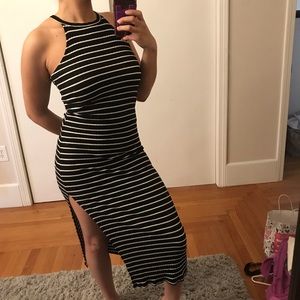 one clothing Dresses - Black and white summer dress one clothing Dresses - Black and white summer dress